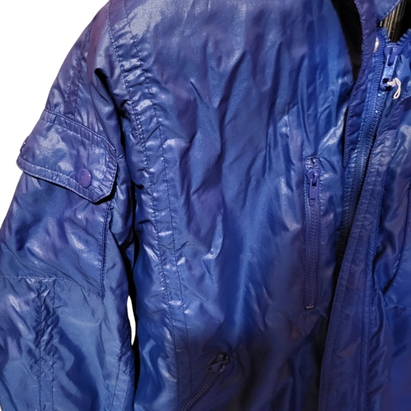 Vintage Upstream Norwalk Racing Lightweight Blue Jacket Size XL - Picture 3 of 6